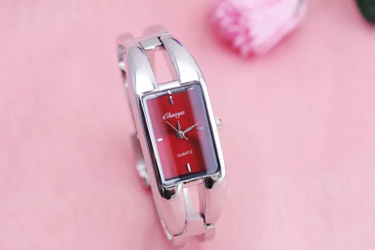 Новые часы от компании chaoyada модные повседневные часы Серебряный браслет часы женские элегантные кварцевые наручные часы Relojes Mujer