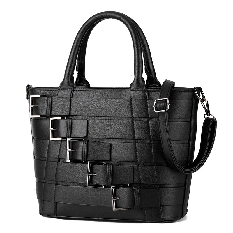 2017 Female Retro Bag Handbag PU Leather Single Shoulder Bag Fashion Crossbody Bags Zipper Messenger Bag