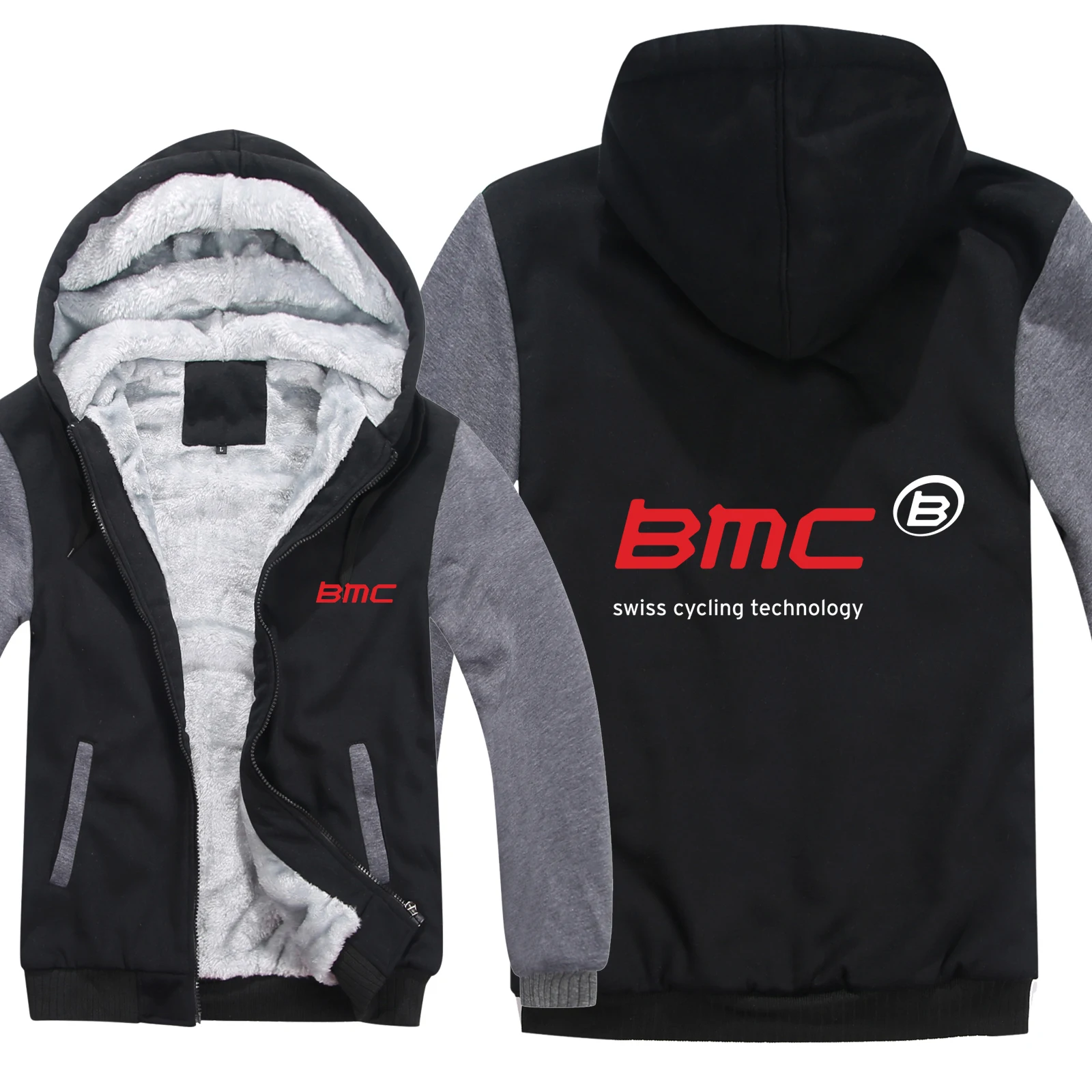 Зимние толстовки BMC Switzerland, Мужская модная шерстяная куртка BMC Cyclinger, толстовки, мужские пальто, пуловеры, HS-107