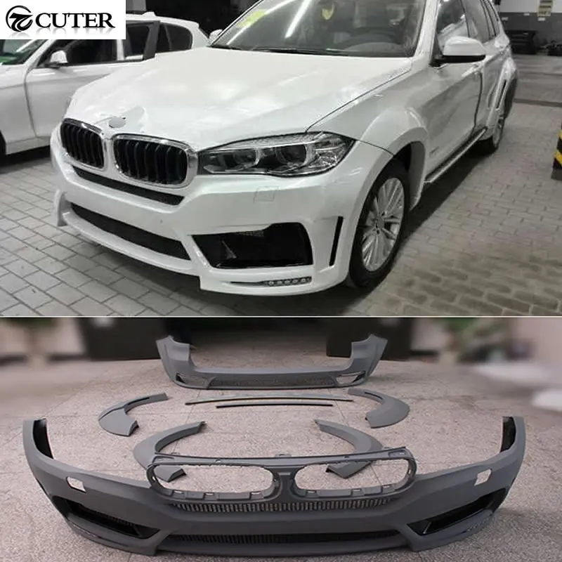 

High quality F15 X5 Car styling FRP Auto Car Body Kits front rear bumper guard For BMW F15 X5 European version 2014UP