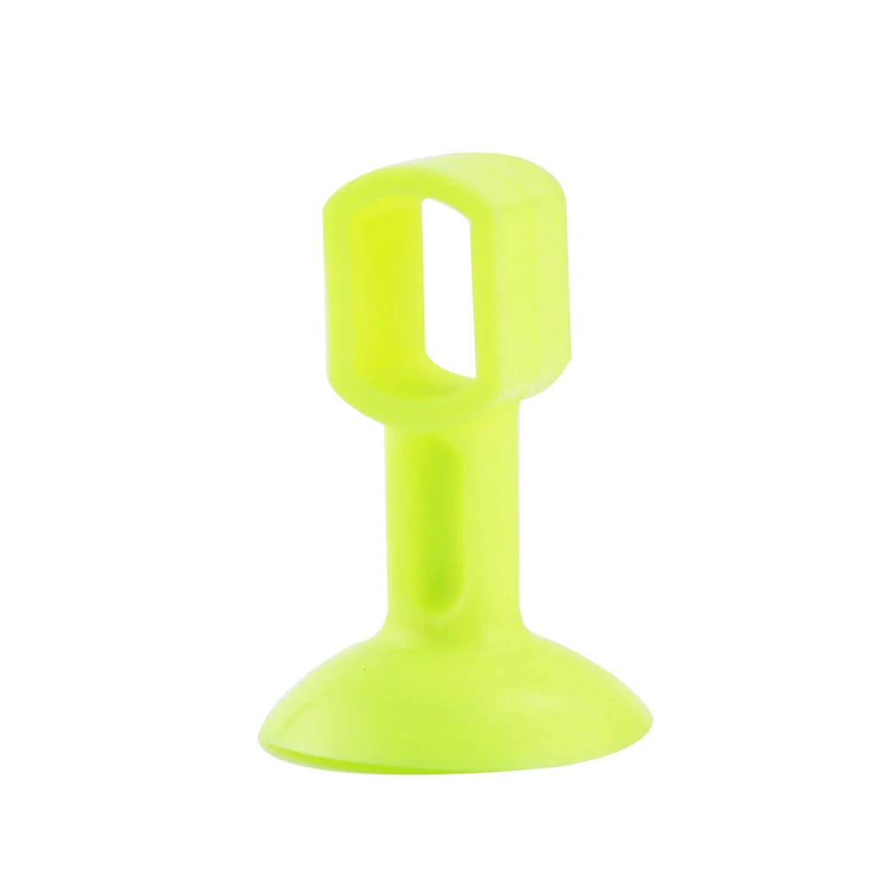 Перфорация бесплатно силиконовые Стопперы для двери анти-столкновения дверные ручки бампера MDJ998 - Цвет: green
