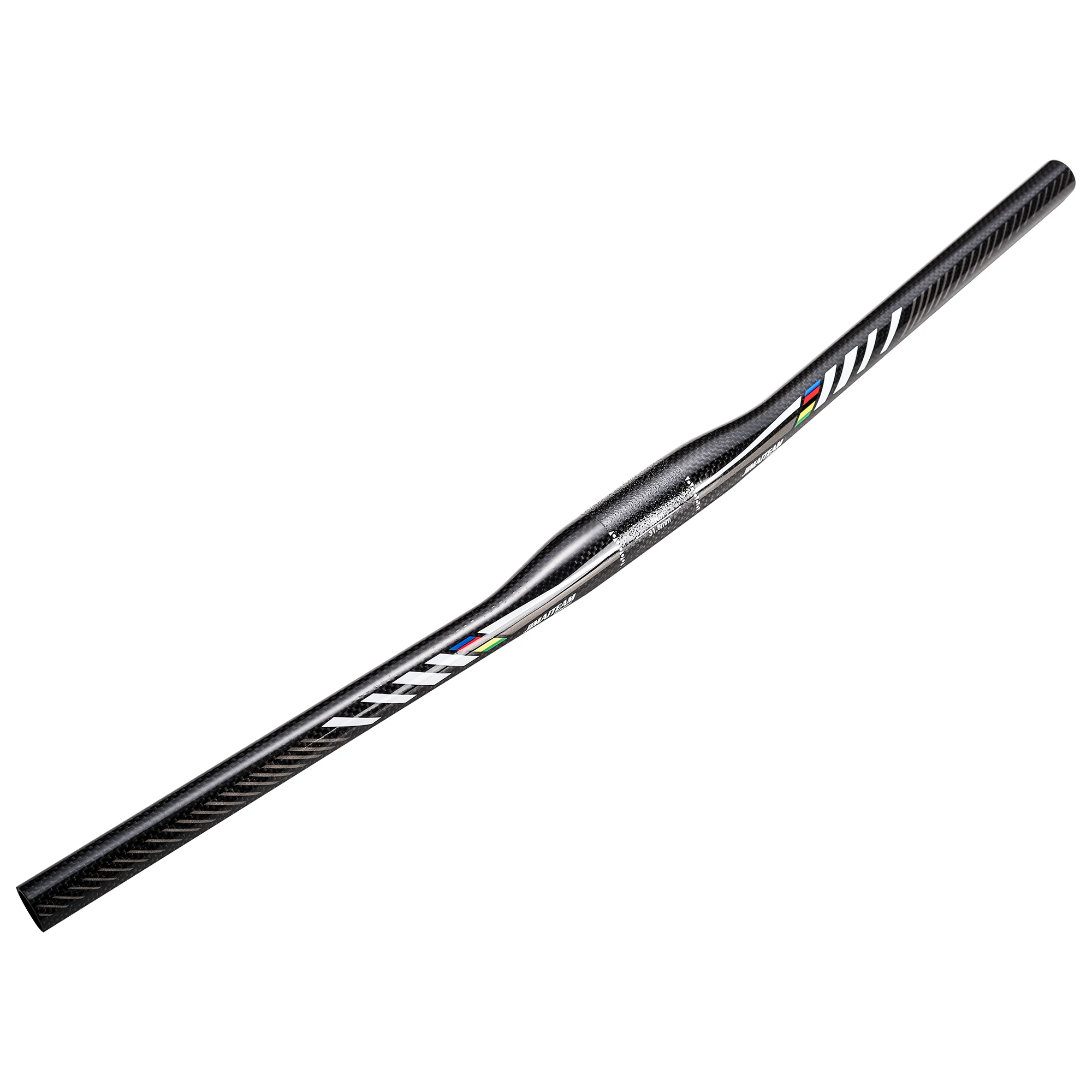 New bike handlebar horizontal accessories JIMAITEAM carbon fiber mountain bike handlebar straight swallow gr
