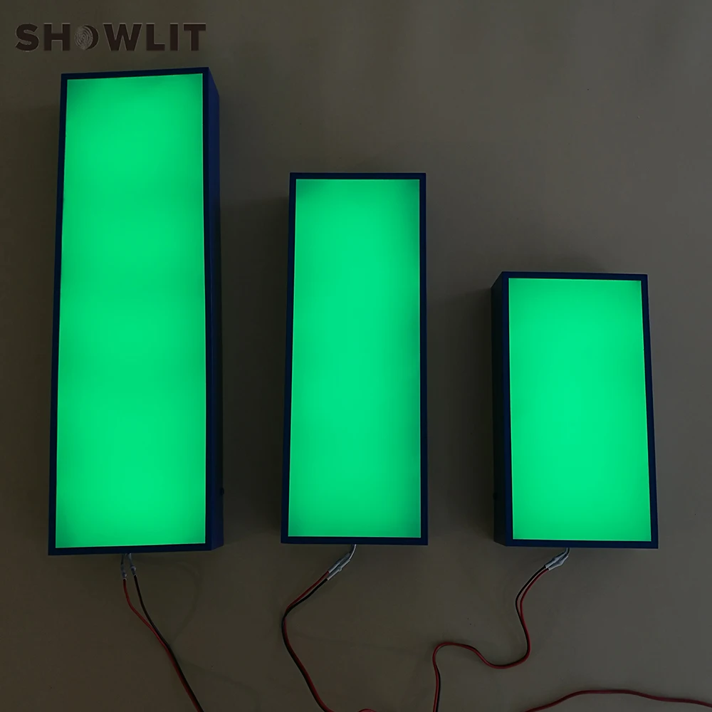 Знаки магазина Frontlit окрашенные обратно светодиодные буквы наружные знаки