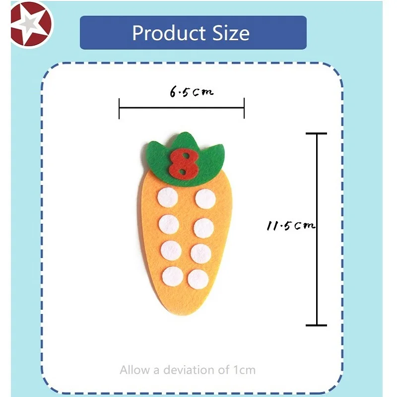 maths carrot DIY Toy (7)
