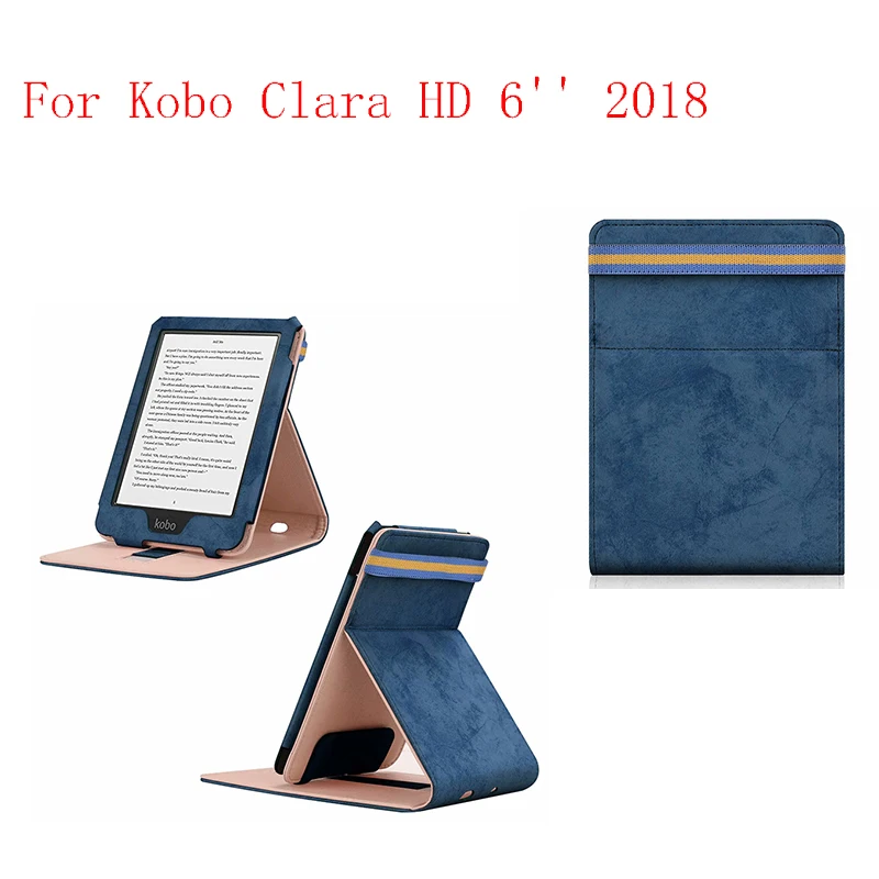 Складной кожаный чехол-книжка чехол-подставка для планшета Kobo Clara HD 6 '&#x272018 |