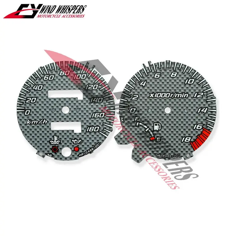 

Free shipping motorcycle Carbon pattern Face Plate Instrument Panel Meter Digital Dial For Honda CB250 Hornet 250 1998-2005