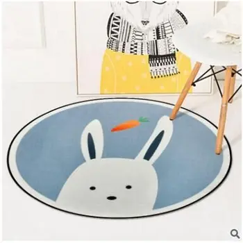 

DD New Cartoon Animal Round Carpet Bedroom/ Living Room/Tea Table Room/Hanging Basket/Garden Carpet/Computer Chair and Floor