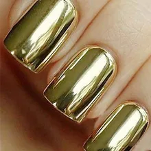 Autocollant de décorations d'art d'ongle 16 pièces/feuille Patch feuilles autocollants d'armure Ongles autocollants d'ongle frais pour manucure d'ongles(China)