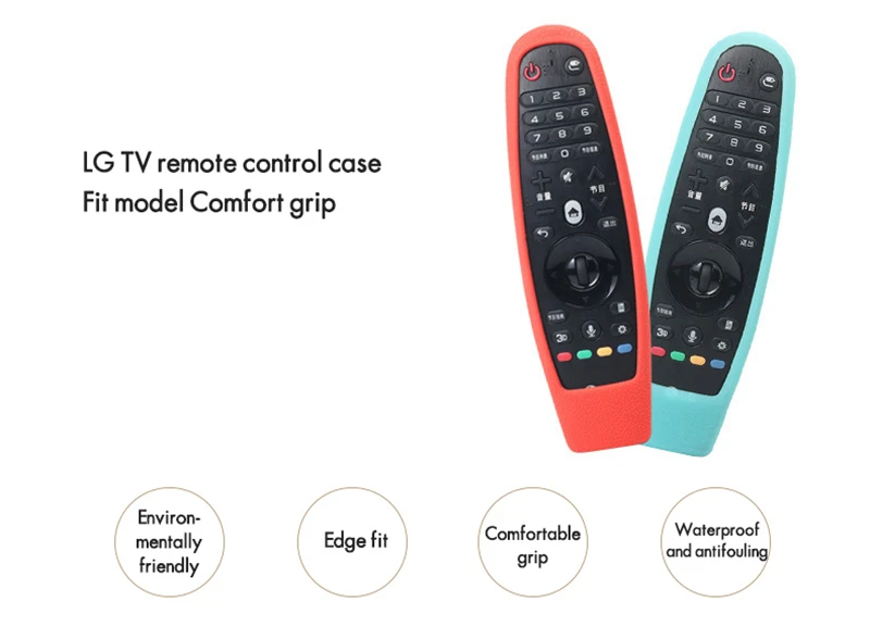 

High Quality Remote Control Case Silicone Cover Case Protective Skin For LG AN-MR600 Smart TV Remote Controller