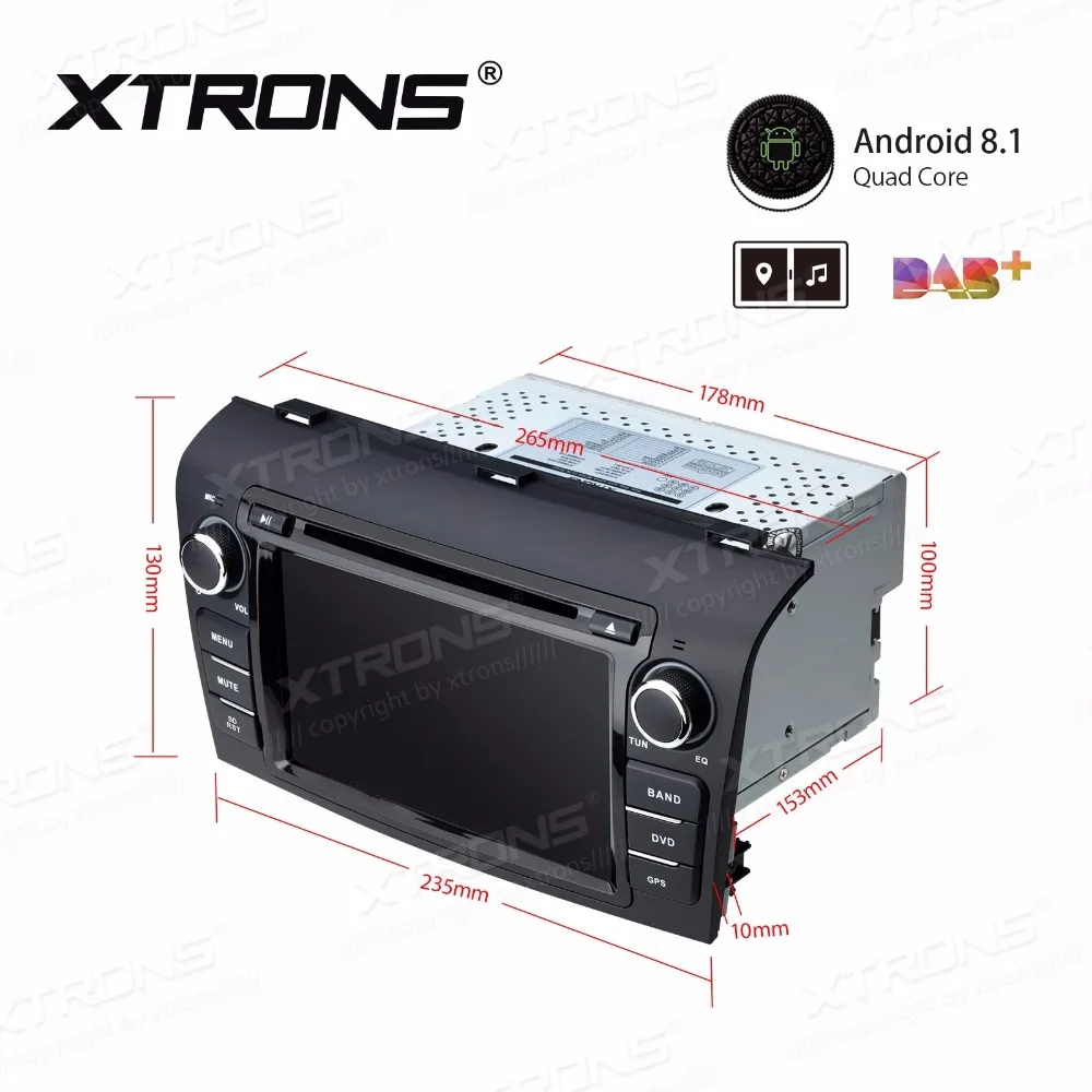 Discount 7" Android 8.1 Oreo OS Car DVD Multimedia Navigation GPS Radio for Mazda 3 2004-2009 with Picture-in-Picture Function Support 3