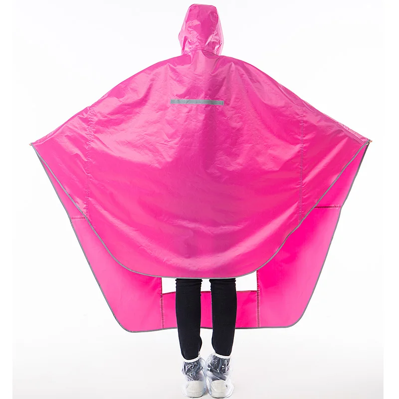 12.Thicken Big hat Motor Cycle Rain Coat Electrombile Women's Raincoat Waterproof Rain Poncho Men Windbreaker Polyester Motorcycle Raincoat