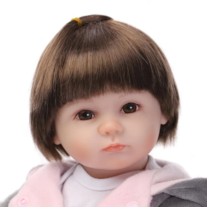 Кукла реборн силиконовая 16 18 дюймов 40 45 см|bebe dolls|doll rebornreborn baby doll |