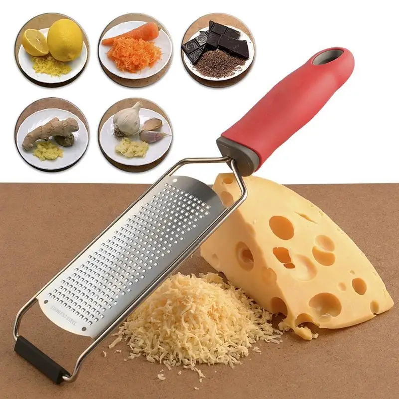 Stainless Steel Garlic Ginger Tool Lemon Grating Zester Cheese Grater