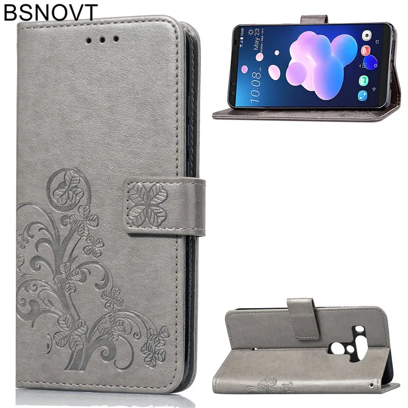

For HTC U12 Plus Case Back Cover For HTC U12 Plus Bumper Phone Bag Case For HTC U12 Plus PU Leather Silicone Filp Wallet Funda