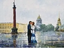 

wedding in st.petersburg Paint by Numbers Kit 16x20 inches Diy Oil Painting with Acrylic Pigment Anniversary Gifts for Boys girl