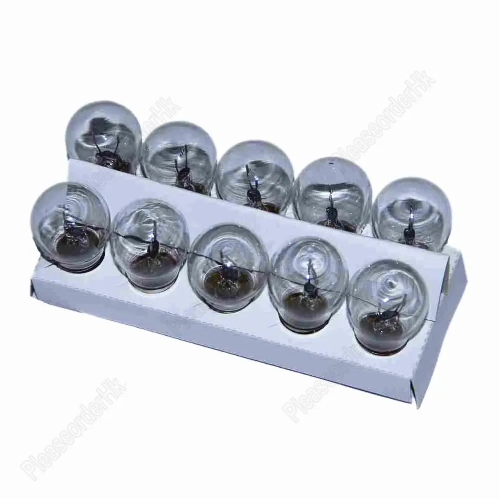 

10x 12V 21W Vehicle Clear Light Turn Bulb 1073 1141 5008 BA15S Halogen Car Lamp