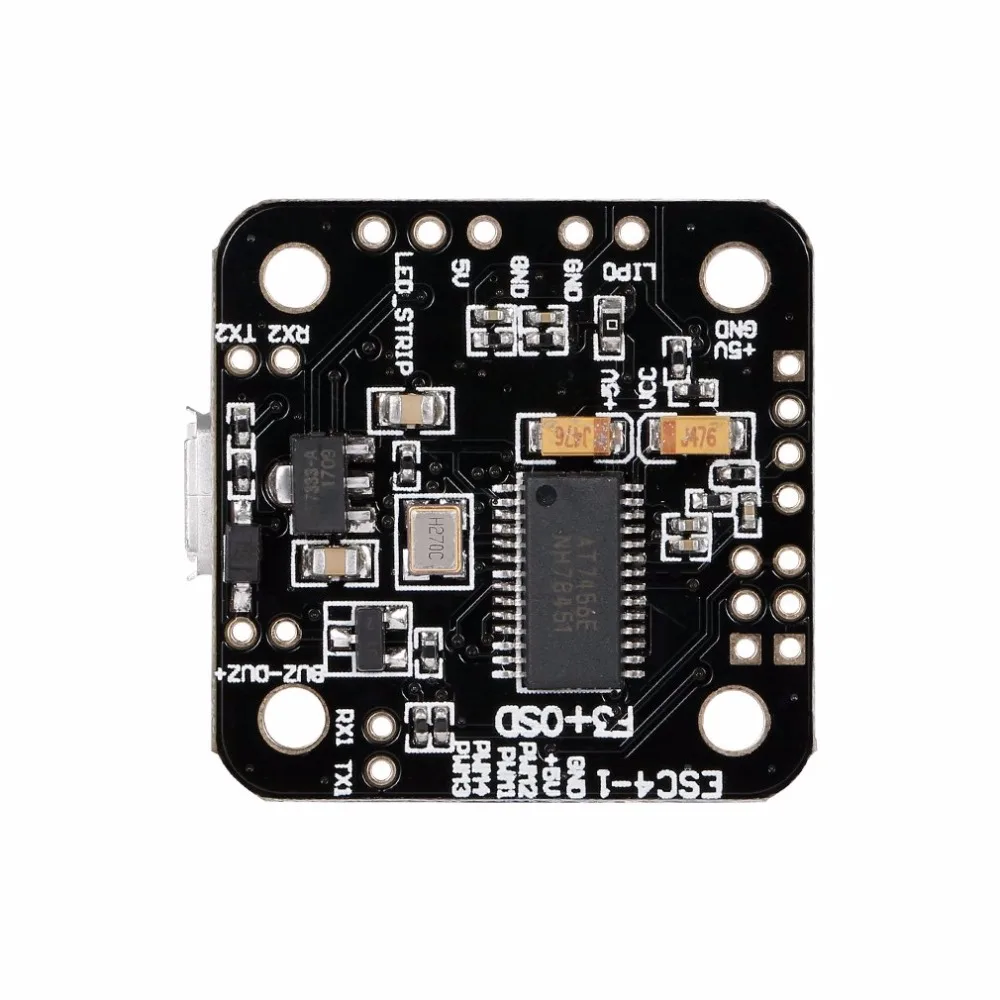 

F3/F4 Mini Flight Controller Board Built-in OSD 5V/1A BEC For RC FPV Quadcopter Multicopter Programming LED/ Voltage Monitoring