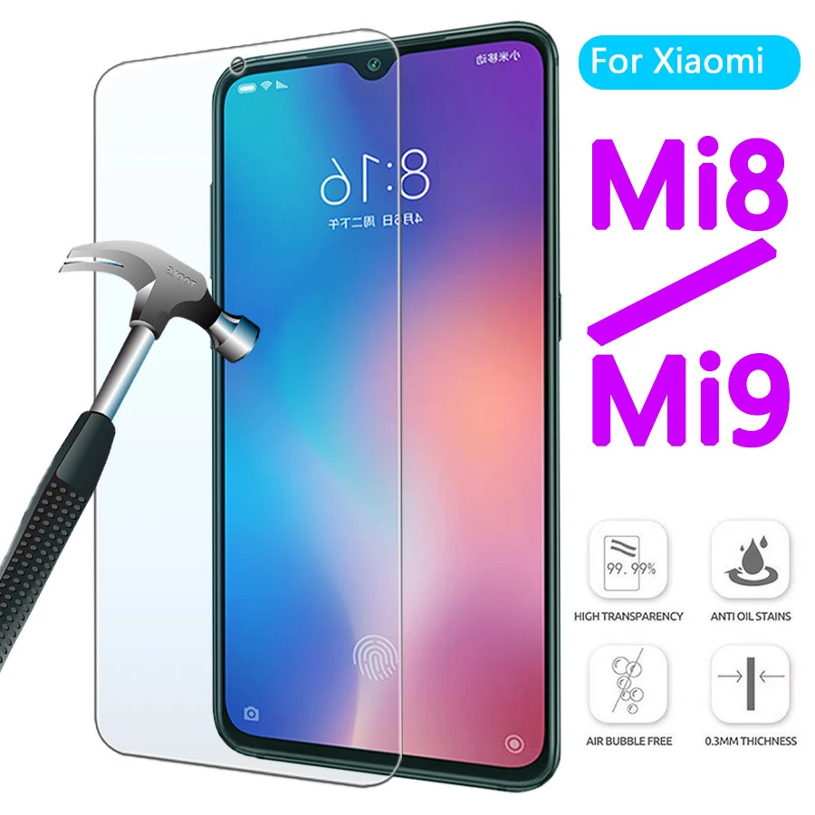 

Glass on for xiaomi mi 9 8 protective tempered film mi8 mi9 ksiomi xiaom xiomi armor xaomi xiaomi9 xiami screen protector xiaimi