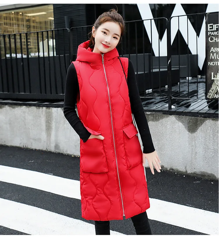 

Cheap wholesale 2018 new autumn winter Hot selling women's fashion casual female nice warm Vest Outerwear Y75