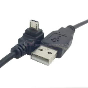

CYSM Up Angled 90 Degree Micro USB Male to USB Data Charge Cable for I9500 9300 N7100