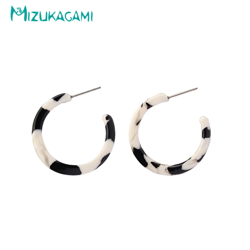 2018 Hot Sale Special Offer Earings Brincos Brinco Simple Multicolor C Shape Stud Earrings Material For Women Elegant Design | Украшения и