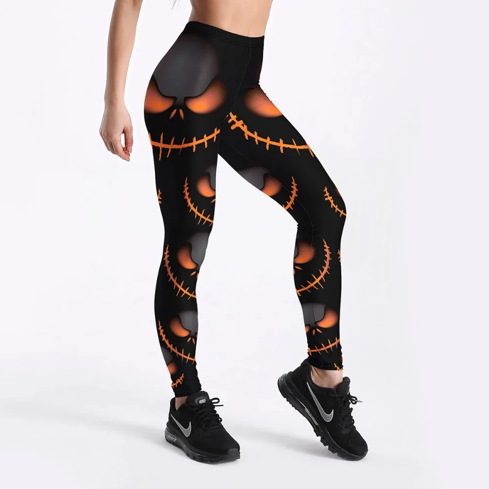 halloween workout leggings