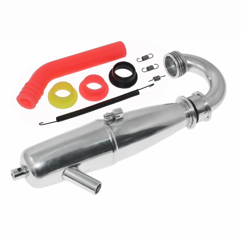 

Aluminum Exhaust Pipe & Spring for 1/8 Nitro Buggy RC Car Parts