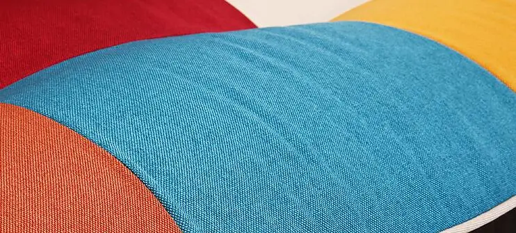 Adjustable Sofa and Loveseat in Colorful Line Fabric Home Furniture Fold Down Sofa Couch Ideal for Living Room, Bedroom, Dorm Adjustable Sofa and Loveseat in Colorful Line Fabric Home Furniture Fold Down Sofa Couch Ideal for Living Room, Bedroom, Dorm