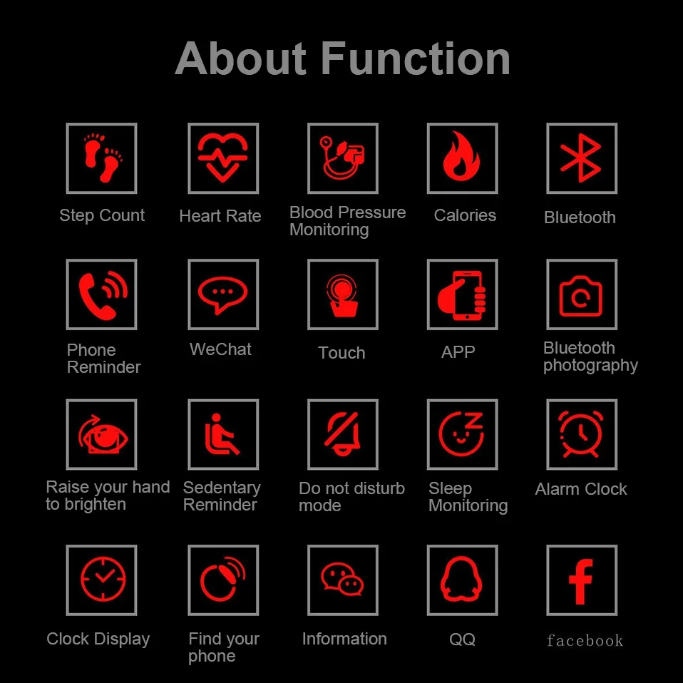 Bluetooth Smart Warch Men Sports Waterproof Smart Wristbands Blood Pressure Heart Rate Monitor Smartwatch Kids for Android IOS   (3)