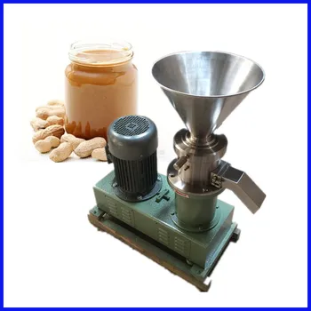 

Compact structure stainless steel kinds of seeds soy sauce, jam peanut butter colloid mill peanut butter machine