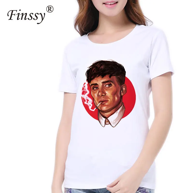 

2018 Peaky Blinders Print T shirt for Women Male Plus Size Camiseta Male T Shirt Basic Movie T-shirt Dropshipping Movie Tshirt