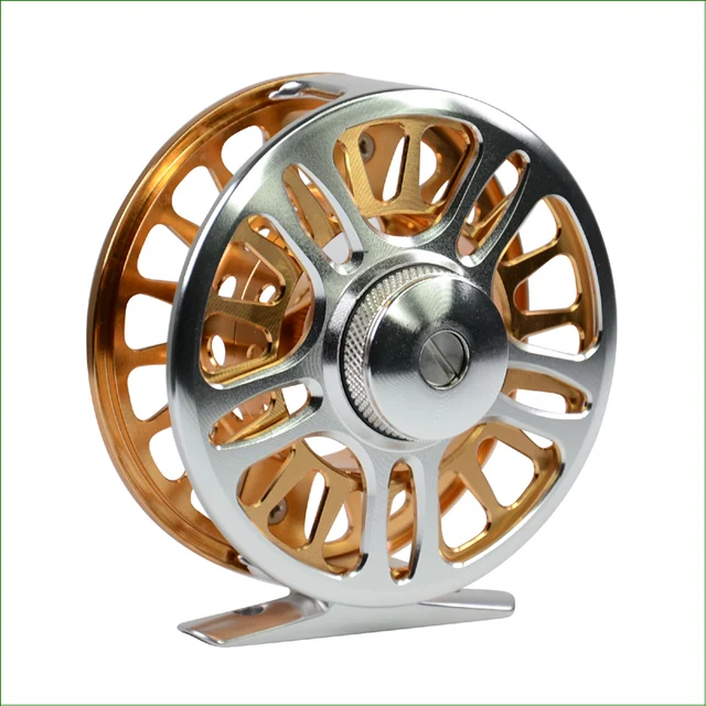 Best Price FC Model High Quality CNC Machined Aluminium Full Metal 3 size 3/4# 5/6# 7/8# Fly Fishing Reel Micro Adjusting Drag Fly Reel Best Price FC Model High Quality CNC Machined Aluminium Full Metal 3 size 3/4# 5/6# 7/8# Fly Fishing Reel Micro Adjusting Drag Fly Reel