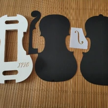 1 Набор 4/4 скрипка Шея/F отверстие тамплет и форма/форма тамплет Скрипка Инструменты для изготовления