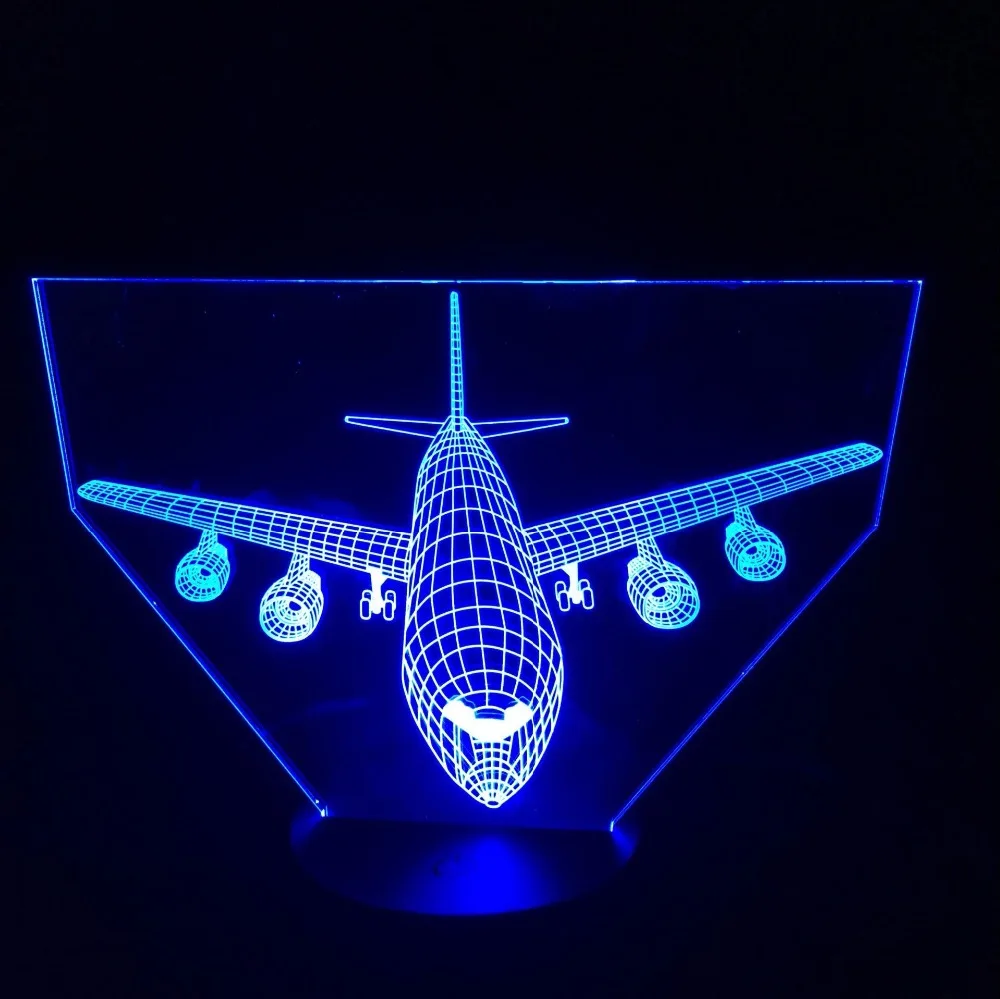 Пульт дистанционного управления Air Plane 3D светильник светодиодный настольная