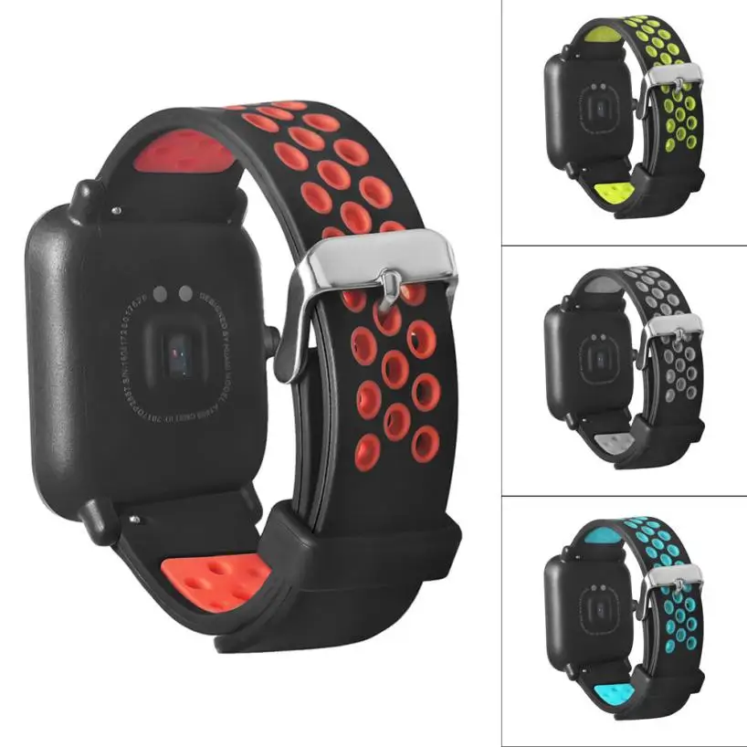 

Lightweight Ventilate Smart Wrist Strap Wristband For AMAZFIT Sports Smartwatch Z1110 DROPSHIP