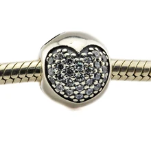 DIY Подходит Пандора амулеты Браслеты Любовь моей жизни клип бусины 925 пробы-серебро-ювелирные изделия