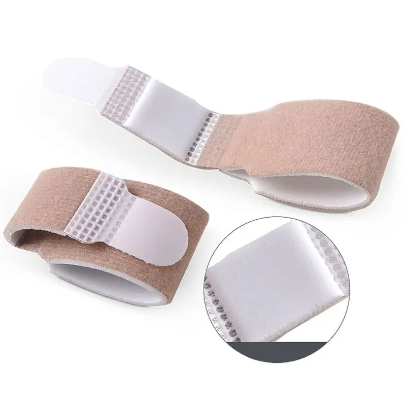 

Unisex Toe Splints Hammer Straightener Bandage Wrap Finger Separator Big Toe Alignment Protector Hallux Valgus Corrector Sleeves