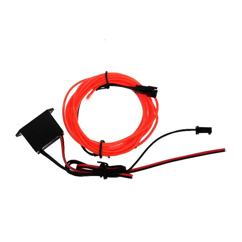 

Neon TV Lights Dance Party Car Decor Lighting EL Wire Flexible Rope Tube Waterproof LED Strip With DC12V Driver