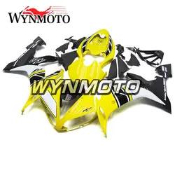 Полный комплект обтекателей для Yamaha YZF1000 R1 год 2004-2006 04 05 06 инъекций ABS пластик Обтекатели Кузов желтый черные вставки