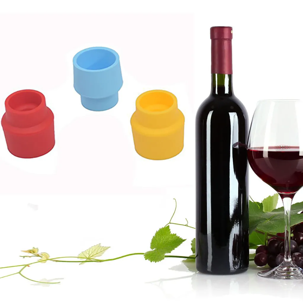 1 шт. крышка бутылки s для Силиконовое для вина пивная Крышка силиконовая крышка для бутылки аксессуары для дома бутылки стопор принадлежности для вина