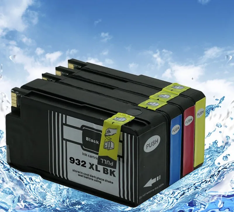 4SET of 16 INK CARTRIDGE for HP 932 933 932XL 933XL OfficeJet 6100 6600 6700 7110 7610 7612