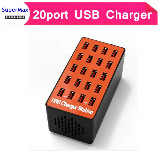 

Free shipping 20 port high-power charger multi-port USB charger multi-slot plug mobile phone tablet hook up centralized charging