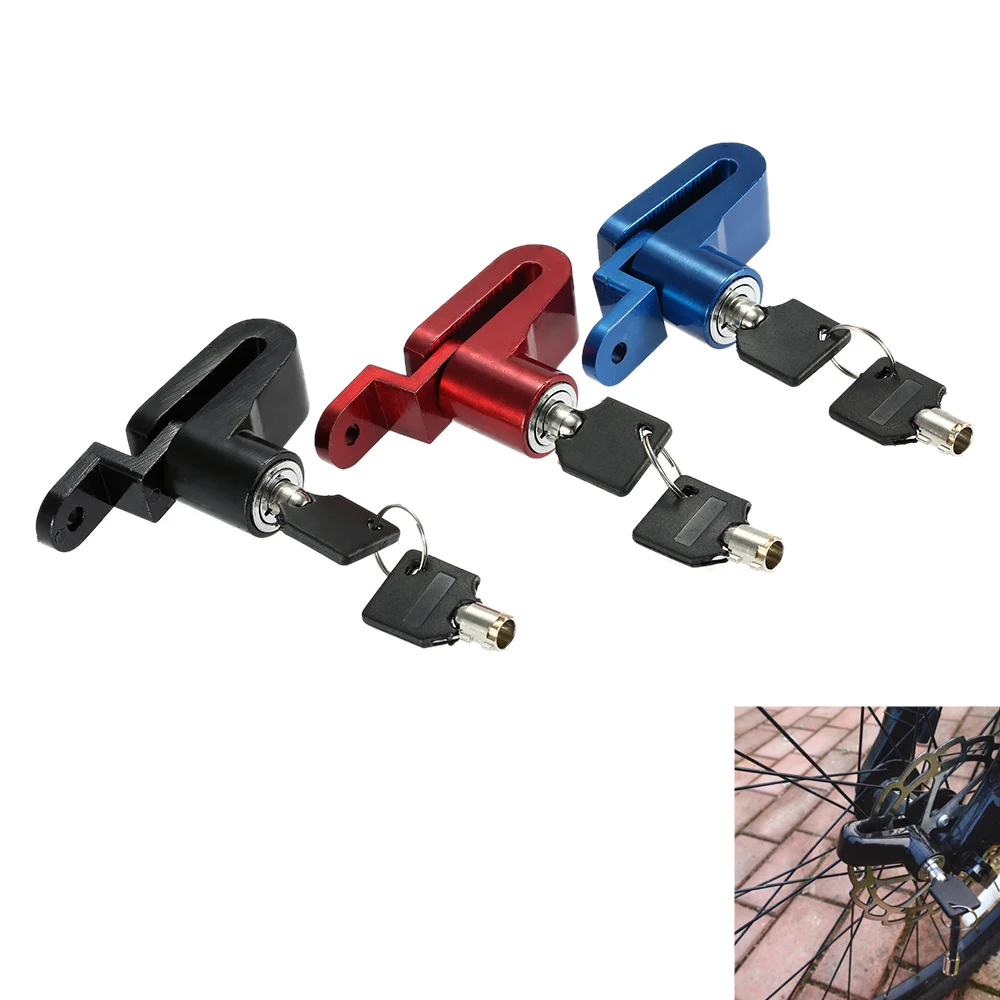 Stainless Steel Motorcycle Lock Security Anti theft Disc Brake Wheel