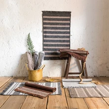 Collalily килим хлопок ковер ручной работы геометрический Богемия индийский Йога плед полосатый современный дизайн nody стиль