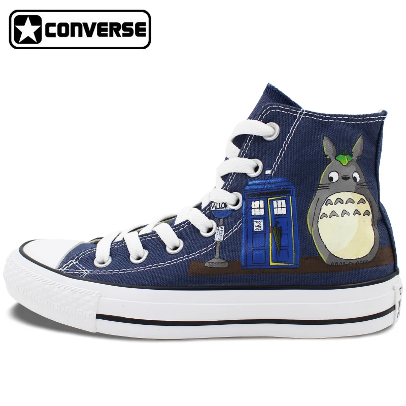 Prix pour Bleu Sneakers Hommes Femmes Converse Chuck Taylor Totoro Pokemon Boîte de Police Conception Peinte à la main Top Toile Chaussures Garçons Filles Prix pour Bleu Sneakers Hommes Femmes Converse Chuck Taylor Totoro Pokemon Boîte de Police Conception Peinte à la main Top Toile Chaussures Garçons Filles