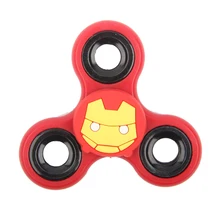Серия Marvel ручной Спиннер в виде Бэтмена Капитан Америка Железный человек антистресс палец Спиннер