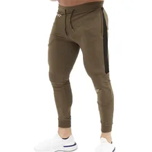 Новинка, Осенние штаны для бега, мужские хлопковые Лоскутные Спортивные штаны, облегающие спортивные штаны, повседневные спортивные штаны, YZCK05