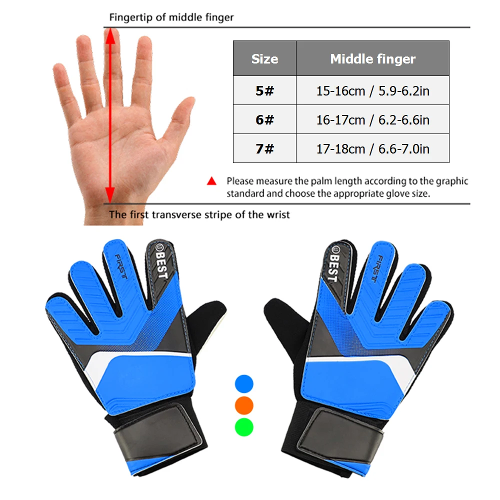 Профессиональные детские футбольные вратарь Glvoes защита пальцев латексный футбольный вратарь перчатки подростковые дышащие спортивные перчатки