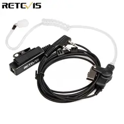 RETEVIS 2 PIN Тайное Акустическая трубка Динамик Микрофон для KENWOOD BAOFENG UV-5R BF-888S RETEVIS H777 QUANSHENG TYT C9005A