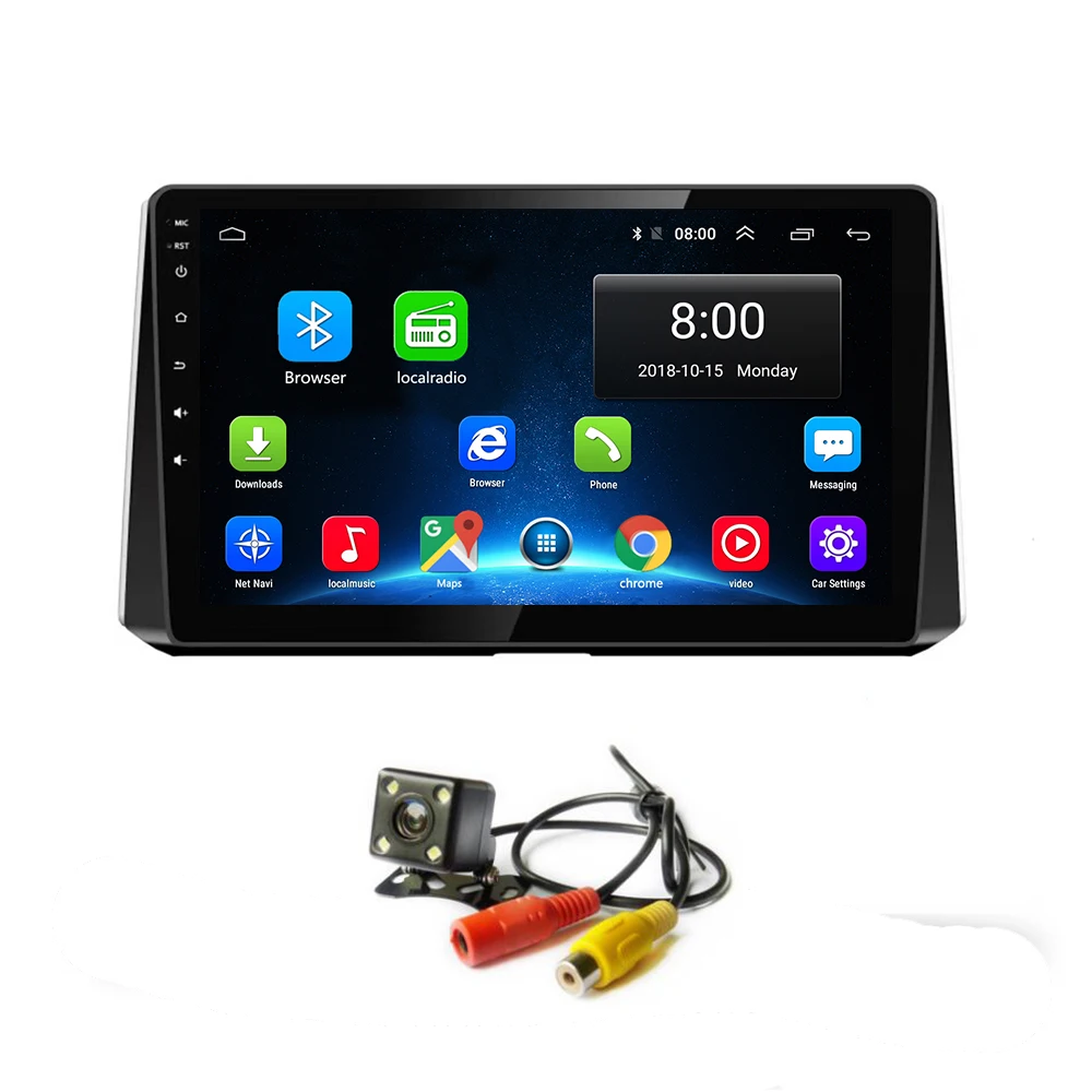 

Android 8.1 Car Navigation Radio GPS for Toyota Corolla 2019 Auris 2019 Stereo Multimedia Audio Autoradio Sat Nav Head Unit